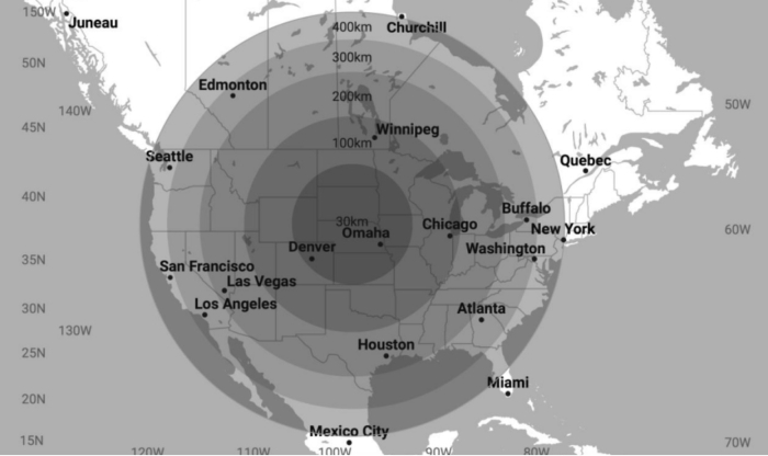 US map